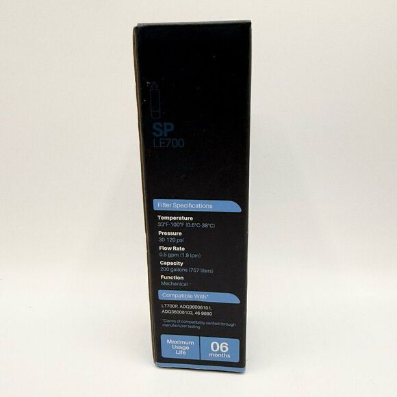 SP LE700 S water filter NIB - Picture 3 of 4